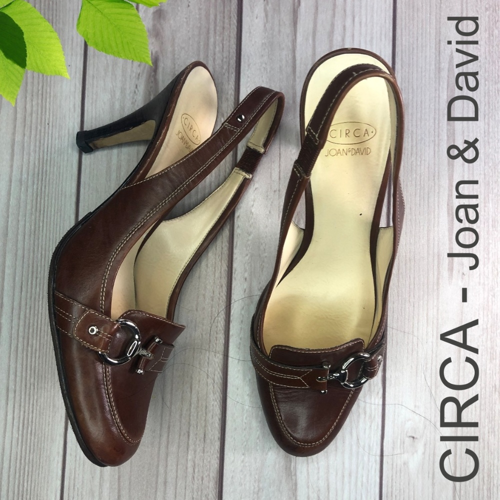 Circa - Joan & David Heel Brown Size 8